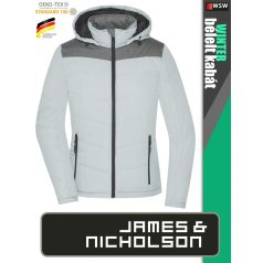  James & Nicholson WINTER SILVER női technikai bélelt kabát - munkaruha
