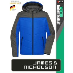   James & Nicholson WINTER ROYAL férfi technikai bélelt kabát - munkaruha