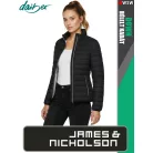 James & Nicholson DOWN BLACK női technikai bélelt kabát - munkaruha