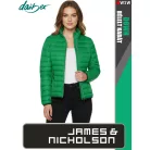 James & Nicholson DOWN GREEN női technikai bélelt kabát - munkaruha