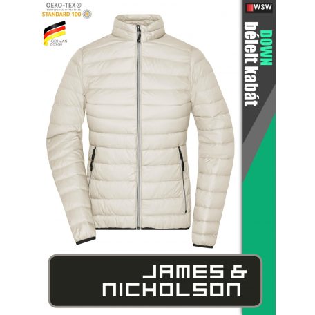 James & Nicholson DOWN WHITE női technikai bélelt kabát - munkaruha