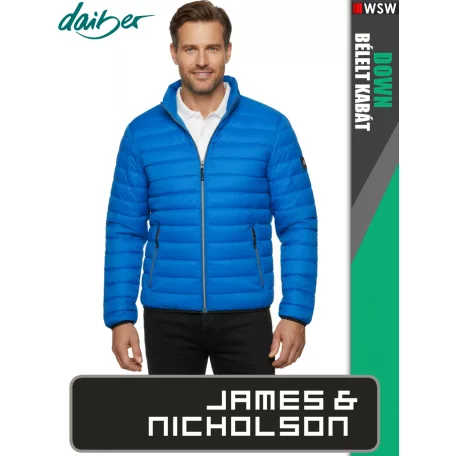 James & Nicholson DOWN BLUE férfi technikai bélelt kabát - munkaruha