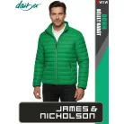 James & Nicholson DOWN GREEN férfi technikai bélelt kabát - munkaruha