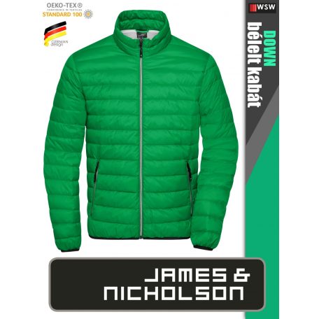 James & Nicholson DOWN GREEN férfi technikai bélelt kabát - munkaruha