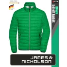 James & Nicholson DOWN GREEN férfi technikai bélelt kabát - munkaruha