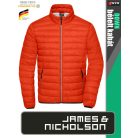 James & Nicholson DOWN ORANGE férfi technikai bélelt kabát - munkaruha