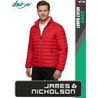 James & Nicholson DOWN RED férfi technikai bélelt kabát - munkaruha
