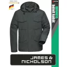 James & Nicholson BUSINESS GRAPHITE férfi technikai bélelt kabát - munkaruha