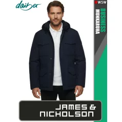   James & Nicholson BUSINESS NAVY férfi technikai bélelt kabát - munkaruha