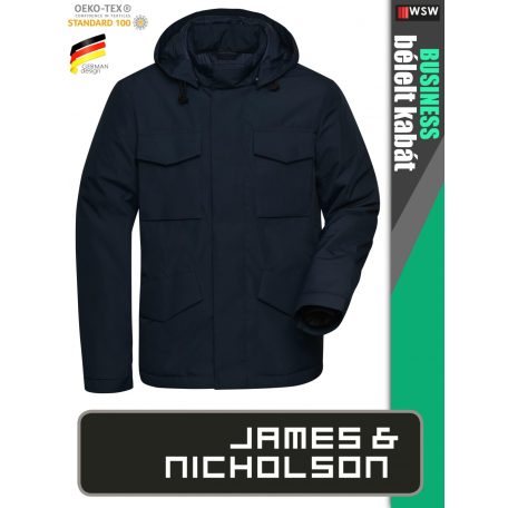 James & Nicholson BUSINESS NAVY férfi technikai bélelt kabát - munkaruha