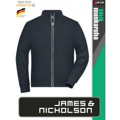   James & Nicholson SOLID CARBON technikai zippzáras pulóver - munkaruha