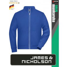   James & Nicholson SOLID ROYAL technikai zippzáras pulóver - munkaruha