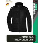 James & Nicholson HYBRID BLACK női technikai bélelt kabát - munkaruha
