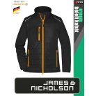 James & Nicholson HYBRID BLACKO női technikai bélelt kabát - munkaruha