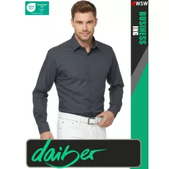   Daiber BUSINESS CARBON prémium kevertszálas férfi hosszúujjú ing - ruházat