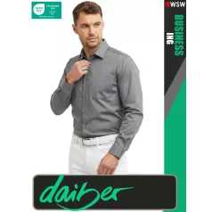   Daiber BUSINESS STEEL prémium kevertszálas férfi hosszúujjú ing - ruházat