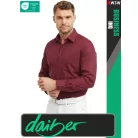 Daiber BUSINESS WINE prémium kevertszálas férfi hosszúujjú ing - ruházat