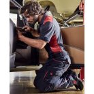 James & Nicholson COLORSTYLE WHITE technikai pamutgazdag deréknadrág - munkaruha