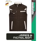 James & Nicholson COLORSTYLE BROWN technikai softshell mellény - munkaruha