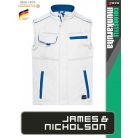 James & Nicholson COLORSTYLE WHITE technikai softshell mellény - munkaruha