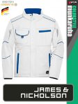   James & Nicholson COLORSTYLE WHITE technikai bélelt softshell kabát - munkaruha