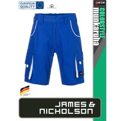   James & Nicholson COLORSTYLE ROYAL technikai pamutgazdag rövidnadrág - munkaruha