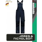 James & Nicholson SOLID NAVY technikai kopásálló kantárosnadrág - munkaruha