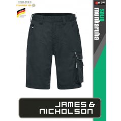   James & Nicholson SOLID CARBON technikai kopásálló rövidnadrág - munkaruha
