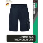 James & Nicholson SOLID NAVY technikai kopásálló rövidnadrág - munkaruha