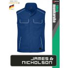 James & Nicholson SOLID DARKROYAL technikai softshell mellény - munkaruha