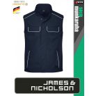 James & Nicholson SOLID NAVY technikai softshell mellény - munkaruha