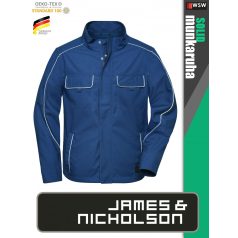   James & Nicholson SOLID DARKROYAL technikai softshell kabát - munkaruha