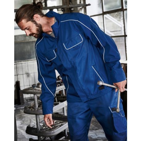 James & Nicholson SOLID OLIVE technikai softshell kabát - munkaruha