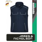 James & Nicholson SOLID NAVY technikai átmeneti softshell mellény - munkaruha