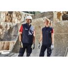 James & Nicholson SOLID RED technikai hőtükrös bélelt softshell mellény - munkaruha