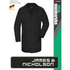 James & Nicholson SOLID BLACK technikai kopásálló köpeny - munkaruha