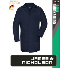   James & Nicholson SOLID NAVY technikai kopásálló köpeny - munkaruha