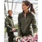 James & Nicholson SOLID BLACK technikai zippzáras pamutgazdag pulóver - munkaruha