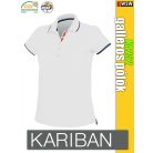 Kariban KA245 női galléros póló - munkaruha
