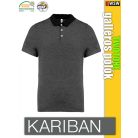 Kariban TWOTONE férfi galléros póló - munkaruha