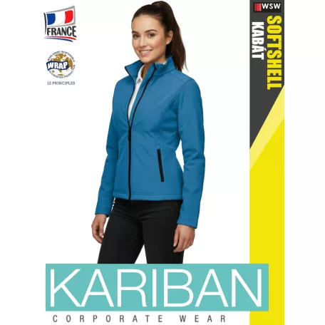 Kariban SOFTSHELL AQUA női technikai softshell kabát - munkaruha