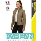 Kariban SOFTSHELL CAMEL női technikai softshell kabát - munkaruha