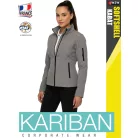 Kariban SOFTSHELL MARLGREY női technikai softshell kabát - munkaruha