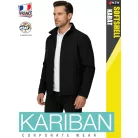 Kariban SOFTSHELL BLACK férfi technikai kabát - munkaruha