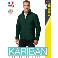 Kariban SOFTSHELL BOTTLE férfi technikai kabát - munkaruha