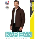 Kariban SOFTSHELL CHOCOLATE férfi technikai kabát - munkaruha