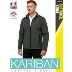   Kariban SOFTSHELL MARLGREEN férfi technikai kabát - munkaruha
