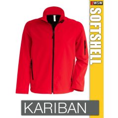 Kariban Softshell férfi kabát - polár belső