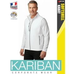   Kariban SOFTSHELL WHITE férfi technikai softshell mellény - munkaruha