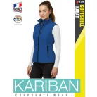 Kariban SOFTSHELL DARKROYAL női softshell mellény - munkaruha